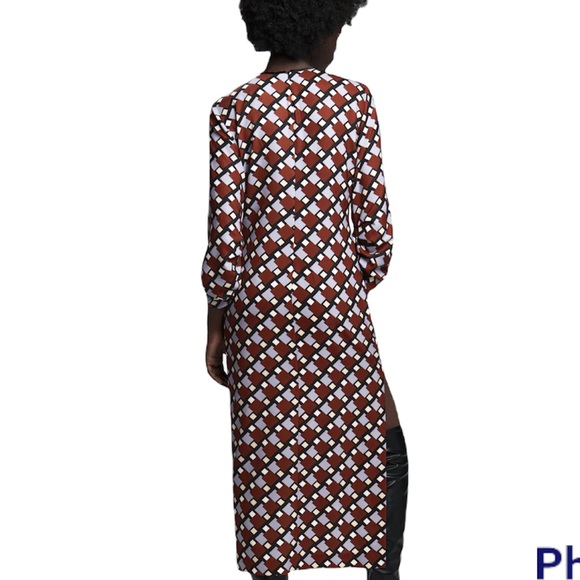 ZARA midi dress size small - Picture 4 of 9